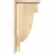 Ekena Millwork Alpine Rough Sawn Corbel w/Backplate, Douglas Fir, 6"W x 12"D x 24"H COR06X12X24ALP01RDF - alternate 4
